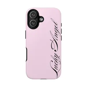 Lucky Angel Cursive Phone Case