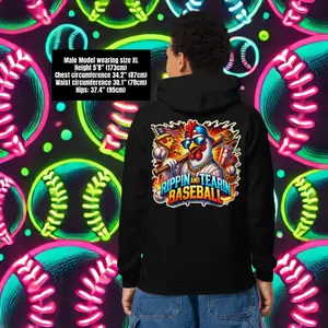 Drumstick Dinger Lil All Star Hoodie -50% Cotton & 50% Polyester, Heavy Blend Fabric, Double-Needle Stitching, Designed for Non-Stop Action