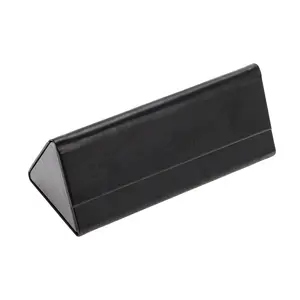 Unique Bargains Triangle Folding Eyeglasses Case 6.3"x2.76"x2.36" 1 Pc