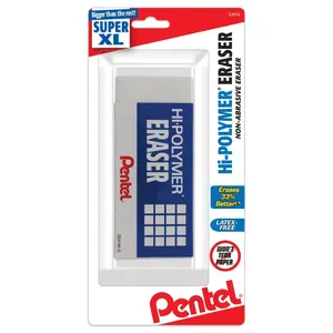 Hi-Polymer Block Eraser, Super XL White, 1-Pk