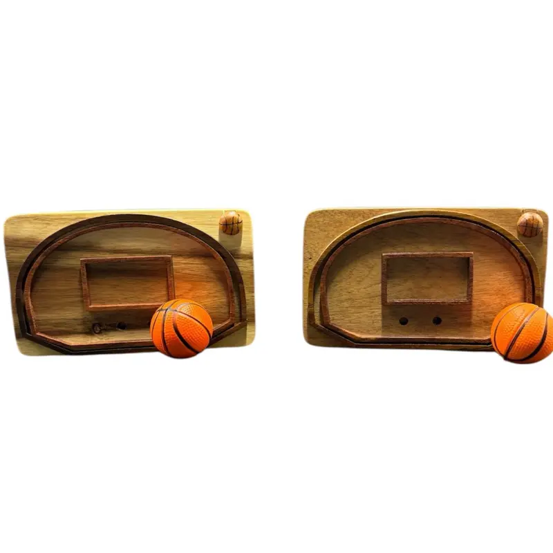 Basketball Wooden Puzzle Box