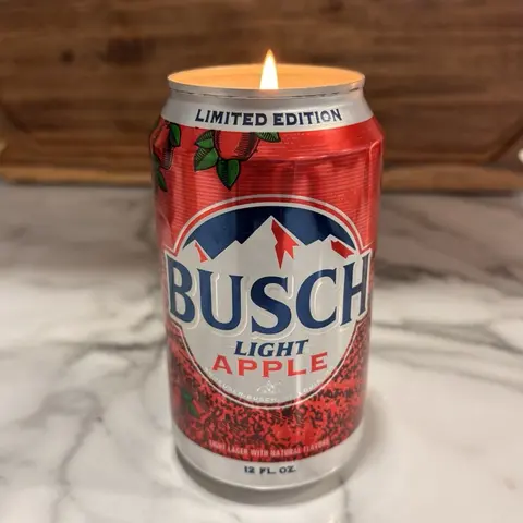 Beer Can Candle