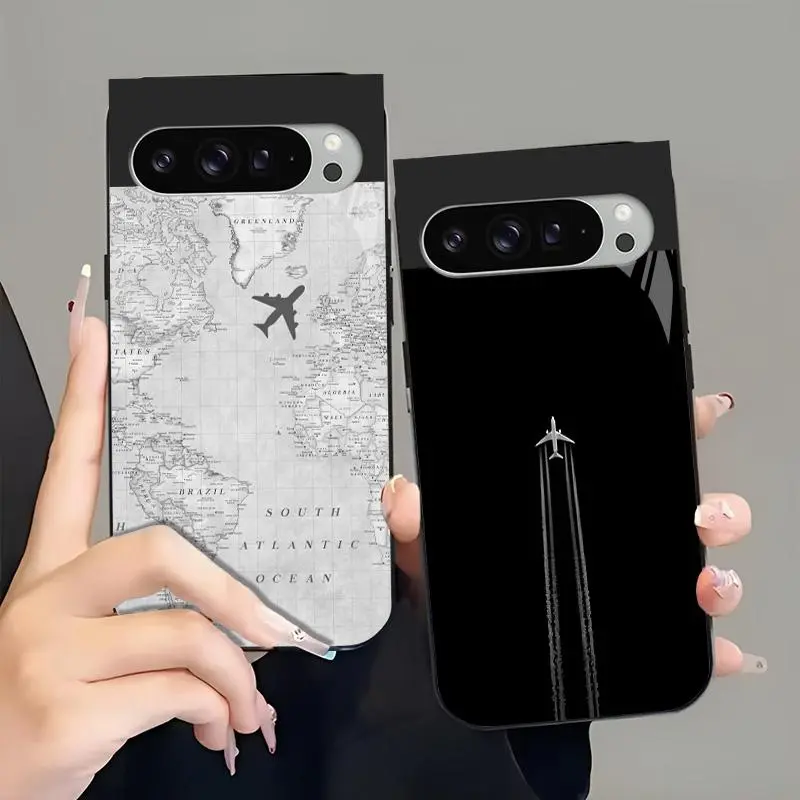 Suitable for [Google Pixel 9 Pro Xl] high-end phone case🤩，a wide variety of airplane designs are available, offering a sophisticated and minimalist aesthetic，drop-resistant and fingerprint-proof YM99