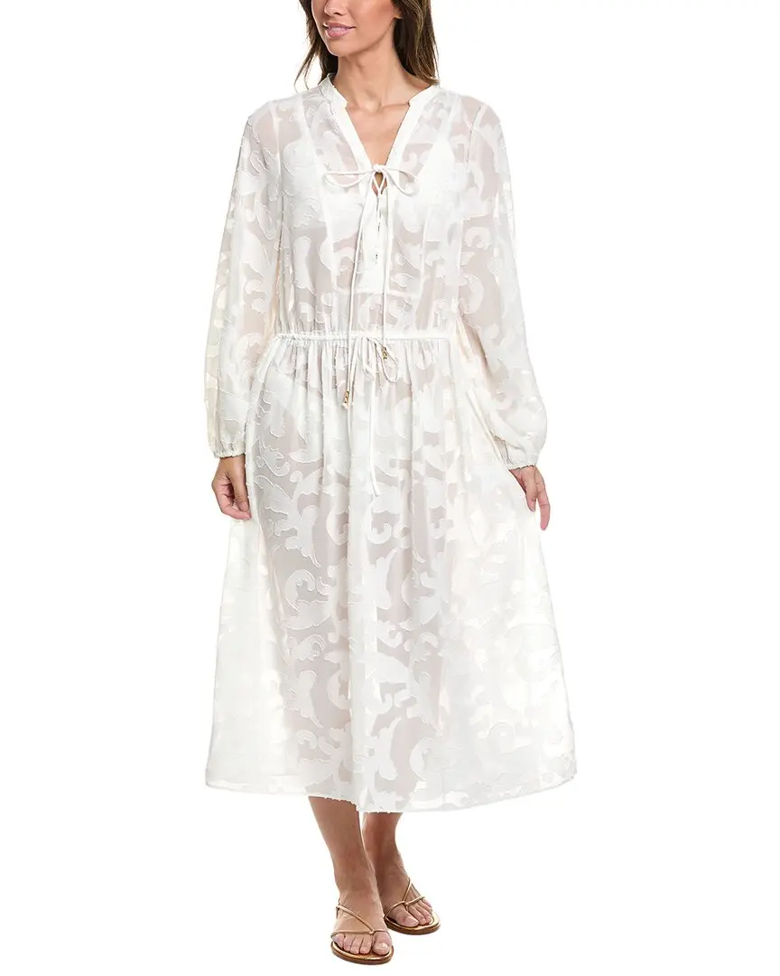 Milly Scroll Burnout Dress