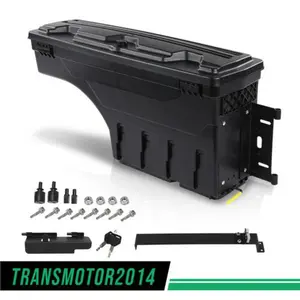 Truck Bed Storage Box Fit For Gmc Sierra & Chevy Silverado 99-07 1500 2500 3500  Upgraded Version