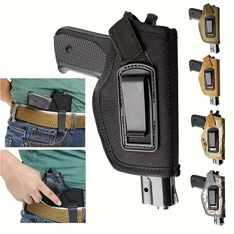 1pc Stealth Tactical Waist Sleeve For Ultimate Weapon Concealment - Durable & Universal Fit For Hunters And Outdoor Enthusiasts Concealed Holster Carb