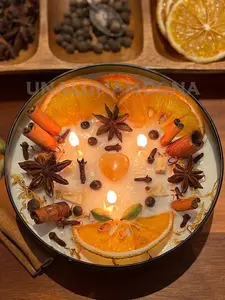 Witch's Brew Candle -Witches Brew Candle -Intention Candle - Halloween Candles-Samhain Candle for Fall Decor -Fall Candle-Witchcraft Candles Synthetic Autumn