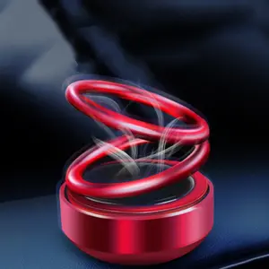 Car Air Freshener Car Kinetic Molecular Heater Kinetic Air Freshener Solar Powered Vibration Radiator Solar Aromatherapy Mini Solar Kinetic Heater cool car accesories salted  caramel  and  pistachio turquoise stone dark grey lisencar  phone  holder Oil