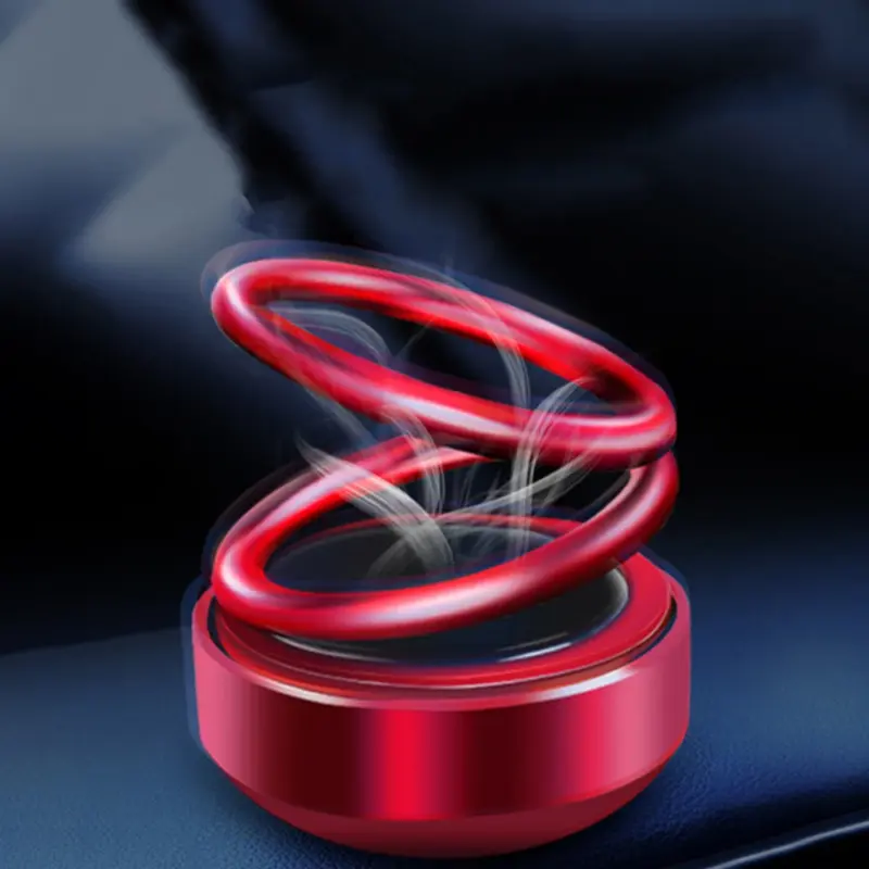 Car Air Freshener Car Kinetic Molecular Heater Kinetic Air Freshener Solar Powered Vibration Radiator Solar Aromatherapy Mini Solar Kinetic Heater cool car accesories salted  caramel  and  pistachio turquoise stone dark grey lisencar  phone  holder Oil