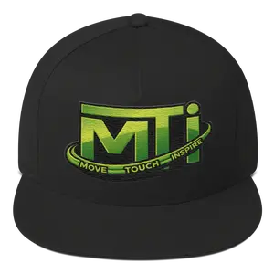 @genesis_live_official_ww "MTI" by G.L.O.W Flat Bill Cap| OFFICIAL AGENCY MERCH