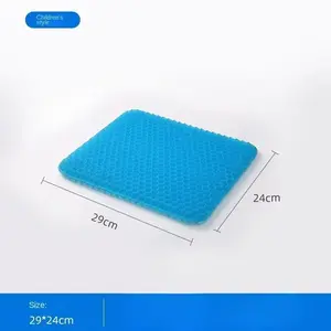 Gel Seat Cushion Double Thick Egg Gel Summer Cushion for Pressure Relief Breathable Chair Pad Car Seat Office Chair Soft Cushion dawndesslo