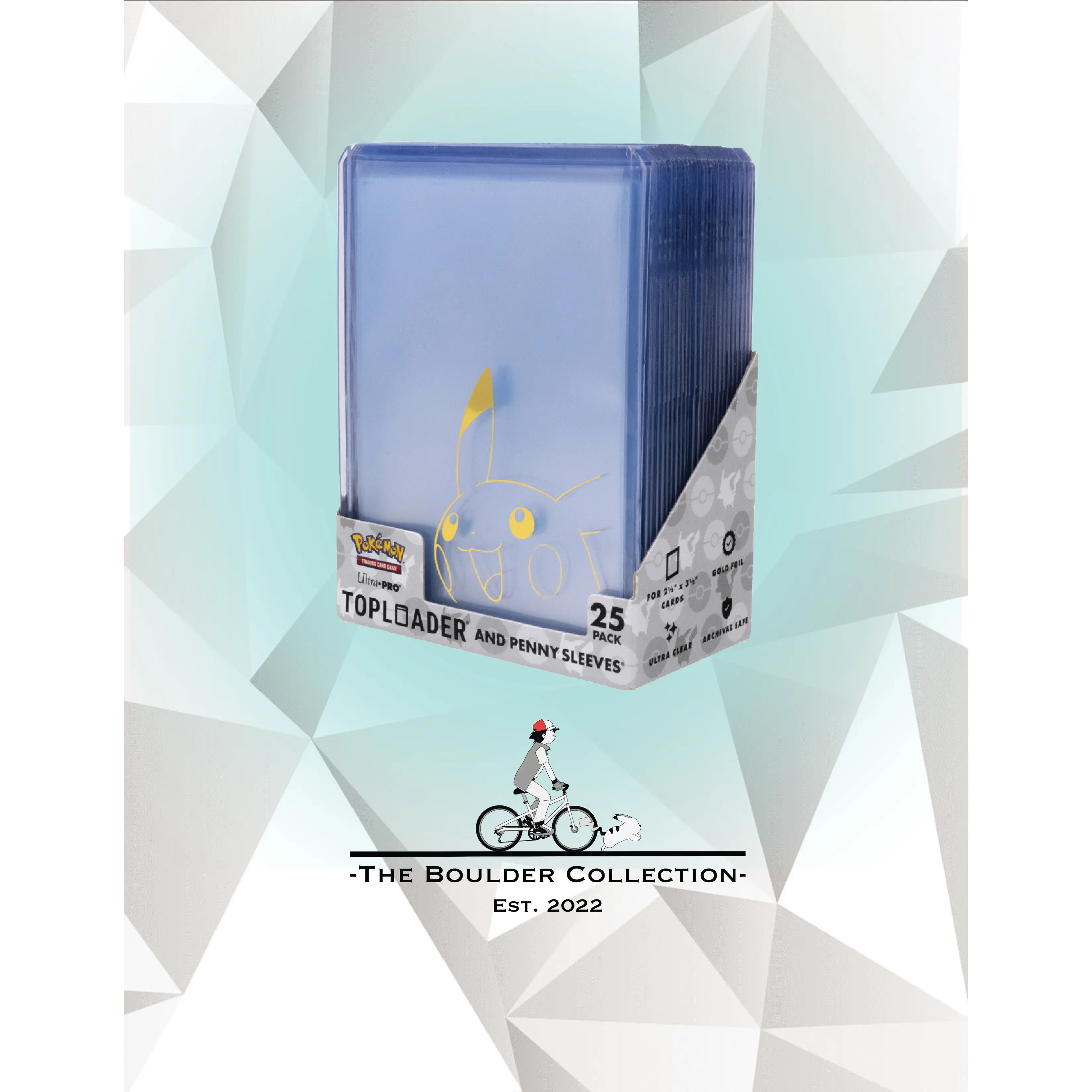 Pikachu Top Loader and Penny Sleeves (25 pack)