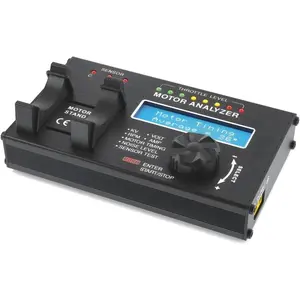 Brushless  Analyzer:  KV, RPM, Timing Measurement, Hall Sensor Check, Brushless  Tester with 2x16 Characters LCD - Ideal for RC Hobby