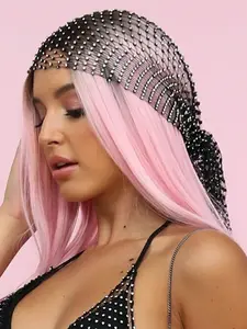 Rhinestone Decorated Beanie Hat, Elegant Trendy Beanie Hat for Women & Men, Fashionable Hair Accessories for Daily Wear, Elegant Crown Design