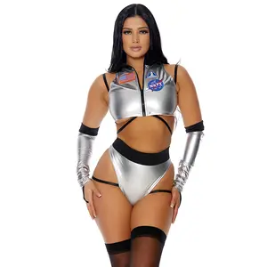 Forplay Women's Halloween To the Moon Sexy Astronaut Costume