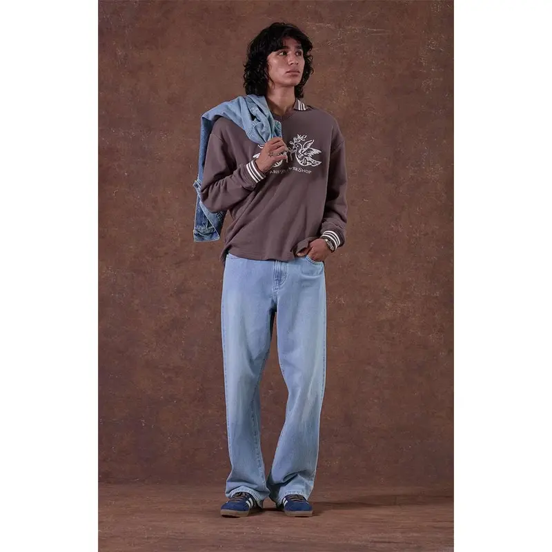 Pacsun Men's Dylan Baggy Jeans Light Blue