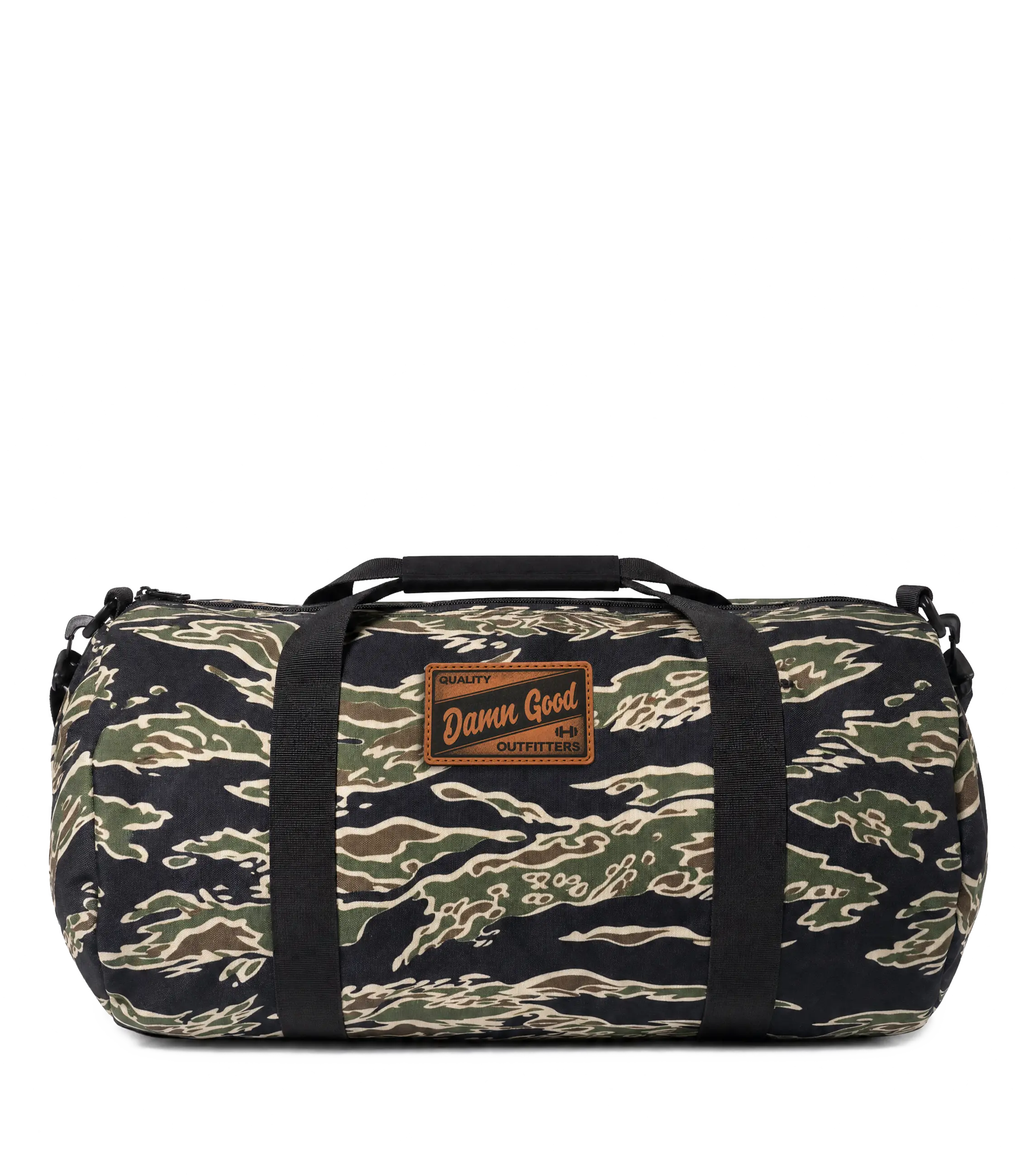 Damn Good Quality Outfitters Camo Duffle Bag
