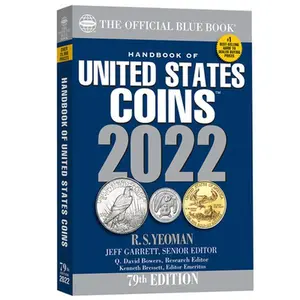 USED-The Official Blue Book: Handbook of United States Coins 2022 by Garrett, Jeff (Paperback)