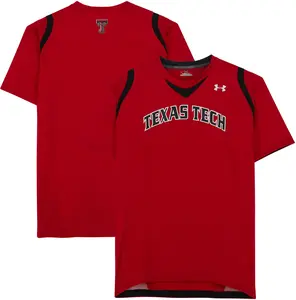 Texas Tech Red Raiders Team-Issued Red Jersey from the Athletics Program - Size L