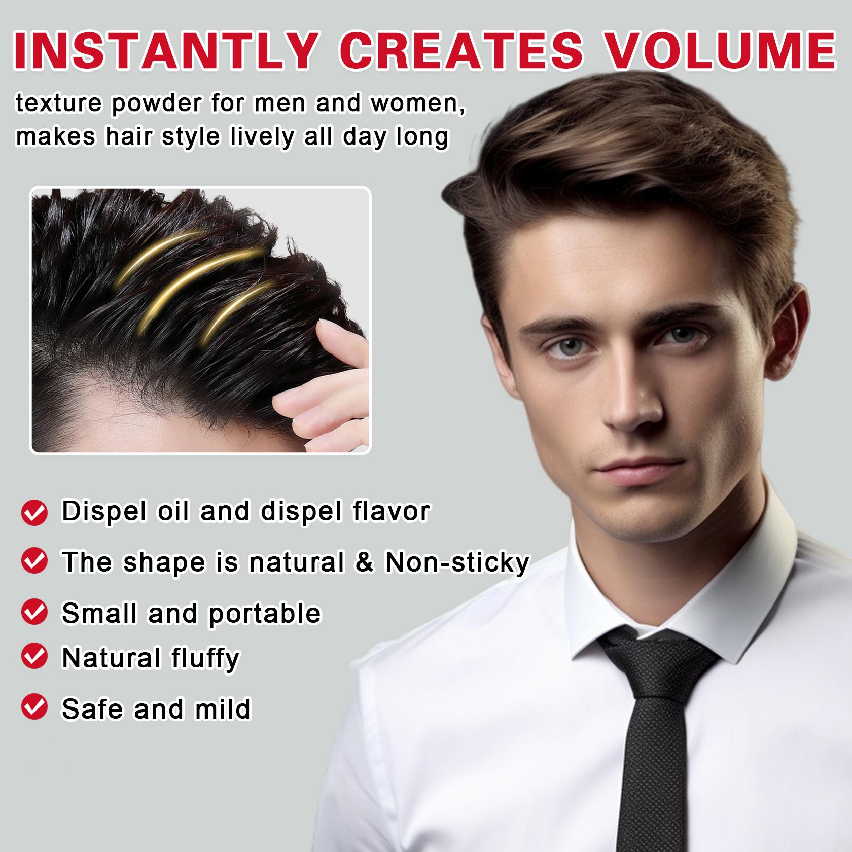 2pcs Hair Styling Powder - Haircare Volumizing Texture Powder for All Hair Types - Matte Finish, 24-Hour Hold, Non-Sticky Formula