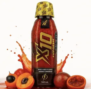 X10 SUPREME- Energy 500mML| Borojo, Gurana & Chontaduro |Energy & Focus Boost