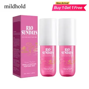 [Buy1get 1free]Mildhold Body & Hair Fragrance Mist Travel Size Scent Body Hair Mist Fresh Elegant Long-Lasting Fragrance Amber Oriental Floral Eau de Toilette Unisex  Spray Long-Lasting  midnight blossom  cloud pink perfume sweet  unique club de nuit