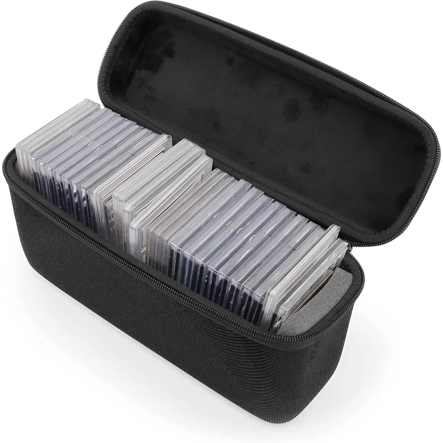 Graded Card Case Compatible with 30+ BGS PSA FGS Graded Sports Trading Cards,  Hard Shell Graded Slab Card Storage Box - TikTok Shop
