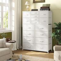 White-16 Drawers