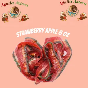 Enchilados Sour Strawberry Apple Belts 8 oz Enchilados Sour Strawberry Apple Belts 8 oz