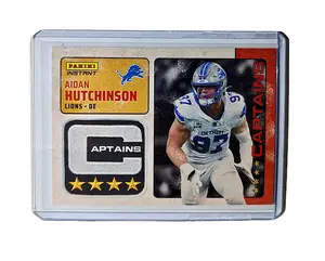Aidan Hutchinson 2024 Panini Captains NFL #34 Football Card Detroit Lions 1/351