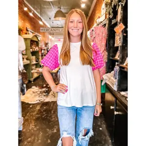 Magnolia Puff Sleeve Top