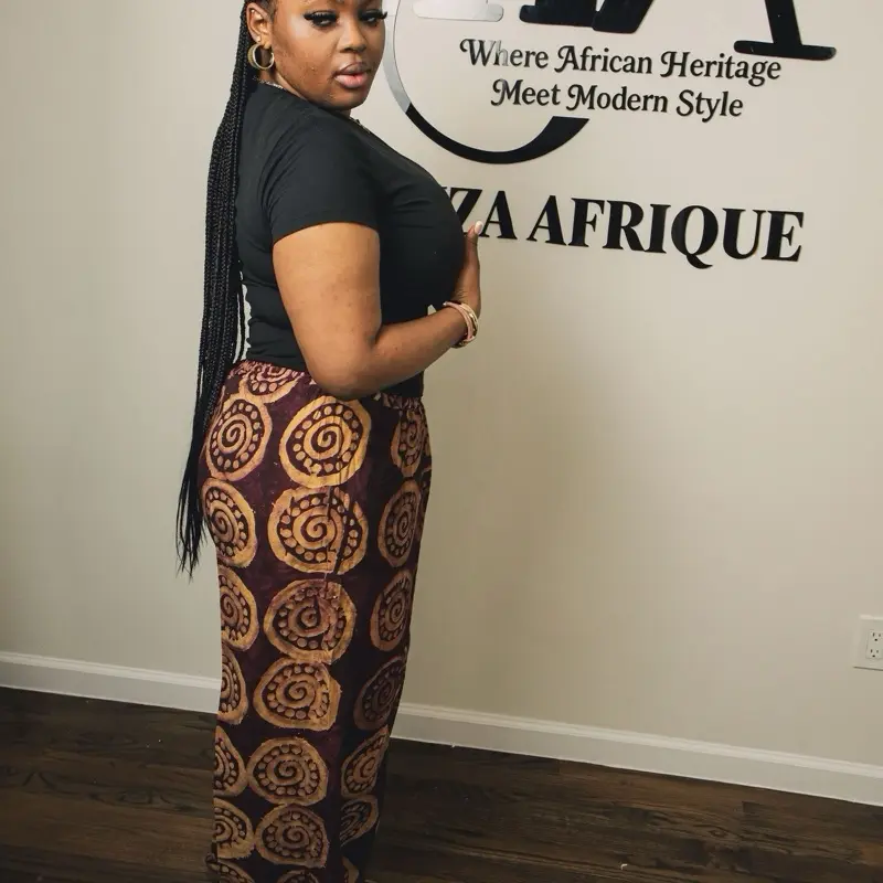 Seida crepe Long Pant
