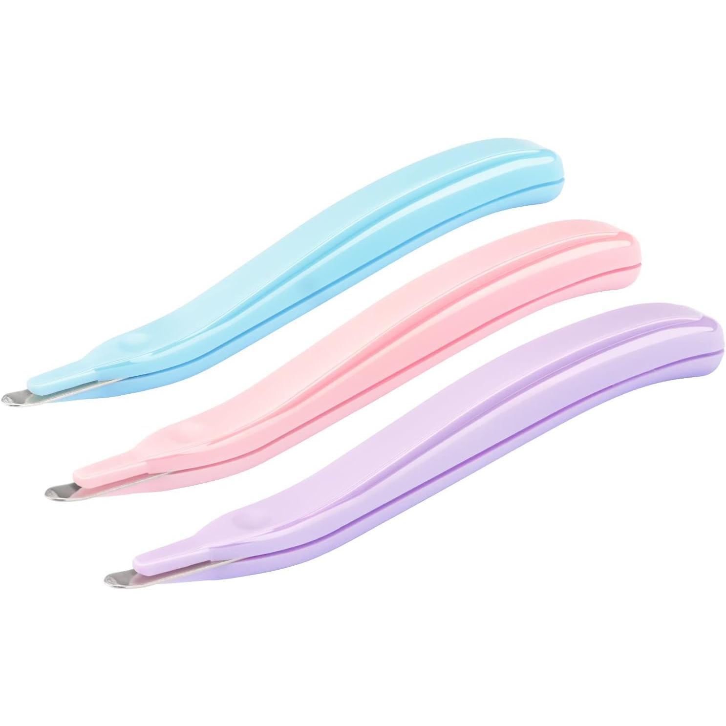 Professional Magnetic Staple Remover Puller Staples Remover Staple Removal Tool for School Office Home 3 Pack (Blue, Pink, Purple) Professional Magnetic Staple Remover Puller Staples Remover Staple Removal Tool for School Office Home 3 Pack (Blue, Pink, Purple)