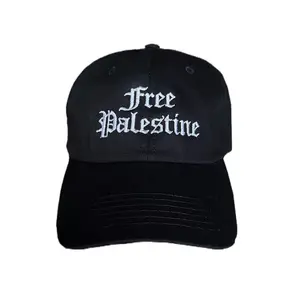 Stitch4Pali 100% Cotton Embroidered Black Baseball Cap with Old English Font, Unisex Design, Machine Washable, Suitable for All Seasons