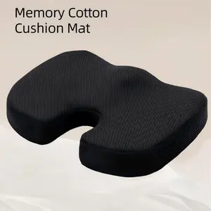 Event Seat Cushion – Ergonomic U-Shaped Coccyx Pad for Sciatica & Tailbone Pain Relief – Breathable Memory Foam Chair Pillow for Office Car Home Travel