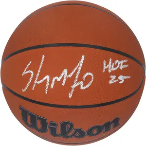 Carmelo Anthony Denver Nuggets Autographed Wilson Official Game Basketball with "HOF 25" Inscription - Fanatics Authentic Certified