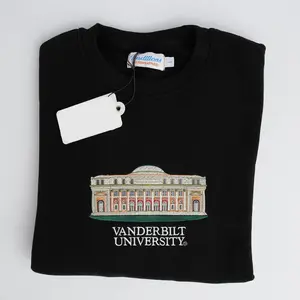 Vanderbilt embroidered sweatshirt and hoodie