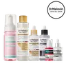 [Dr.Melaxin Official] Glow Up Cleanse, Peel & Brighten Set, 6-Piece | Melting Cleanser, White Rice Toner, Peel Shot Rice Ampoule Duo, Spicule & Niacinamide Serum | Pore, Texture & Dark Spot Care | Korean Skincare