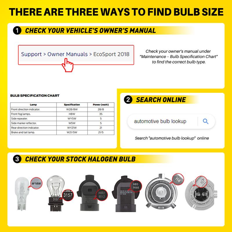 AUXITO 9005 9006 Combo LED Headlight High Low Beam Bulbs Kit 6500K Super White Bright AUXITO 9005 9006 Combo LED Headlight High Low Beam Bulbs Kit 6500K Super White Bright