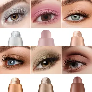 Smudge Proof Waterproof Eyeshadow Stick Creamy Texture Easy Apply Perfect Eyes Eyeshadow Makeup