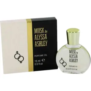 Musk by Alyssa Ashley for Women - 0.5 oz Parfum Oil