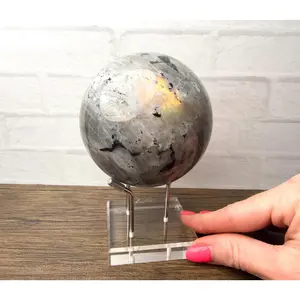 Labradorite Sphere | Natural Polished Labradorite Crystal #95