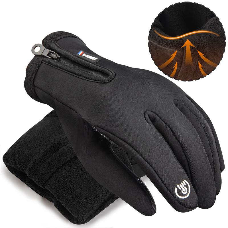100% Waterproof Winter Gloves -30℉ Warm Windproof All Fingers Touch Screen Gloves for Men Skiing and Outdoor Work 100% Waterproof Winter Gloves -30℉ Warm Windproof All Fingers Touch Screen Gloves for Men Skiing and Outdoor Work