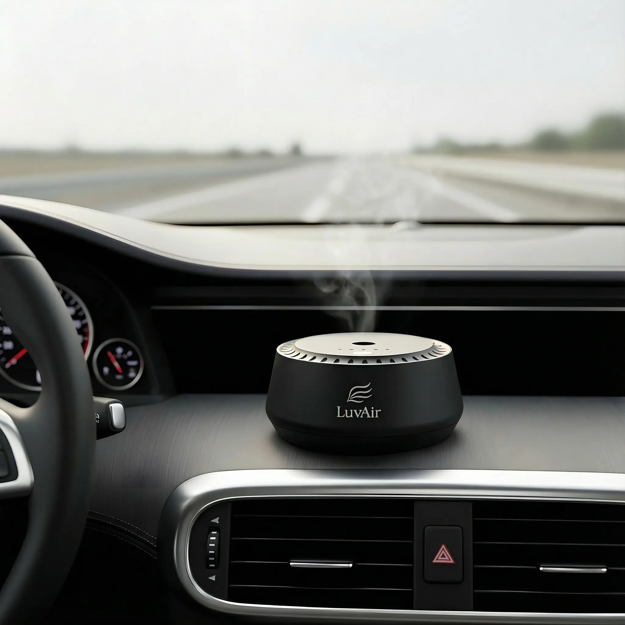 LuvAir Waterless Car Diffuser Gift Set | Premium Vehicle Fragrance Diffuser | Rechargeable