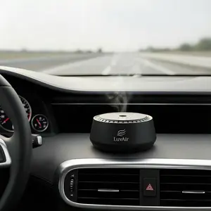 LuvAir Waterless Car Diffuser Gift Set | Premium Vehicle Fragrance Diffuser | Rechargeable