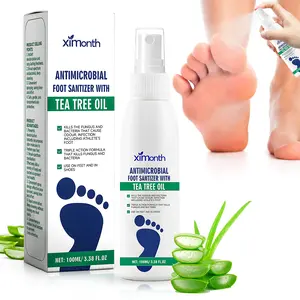 Foot Spray with Tea Tree Oil, Foot Care Dry Feet Plantar Moisturizing Deodorant, Advanced Foot and Nail Spray Moisture Moisturizer