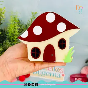 Mushroom Fairy Acrylic Box