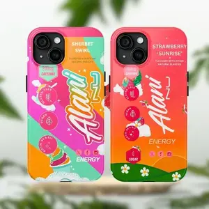 Alani Nu Strawberry Sunrise Energy Drink Collection Tough Phone Case