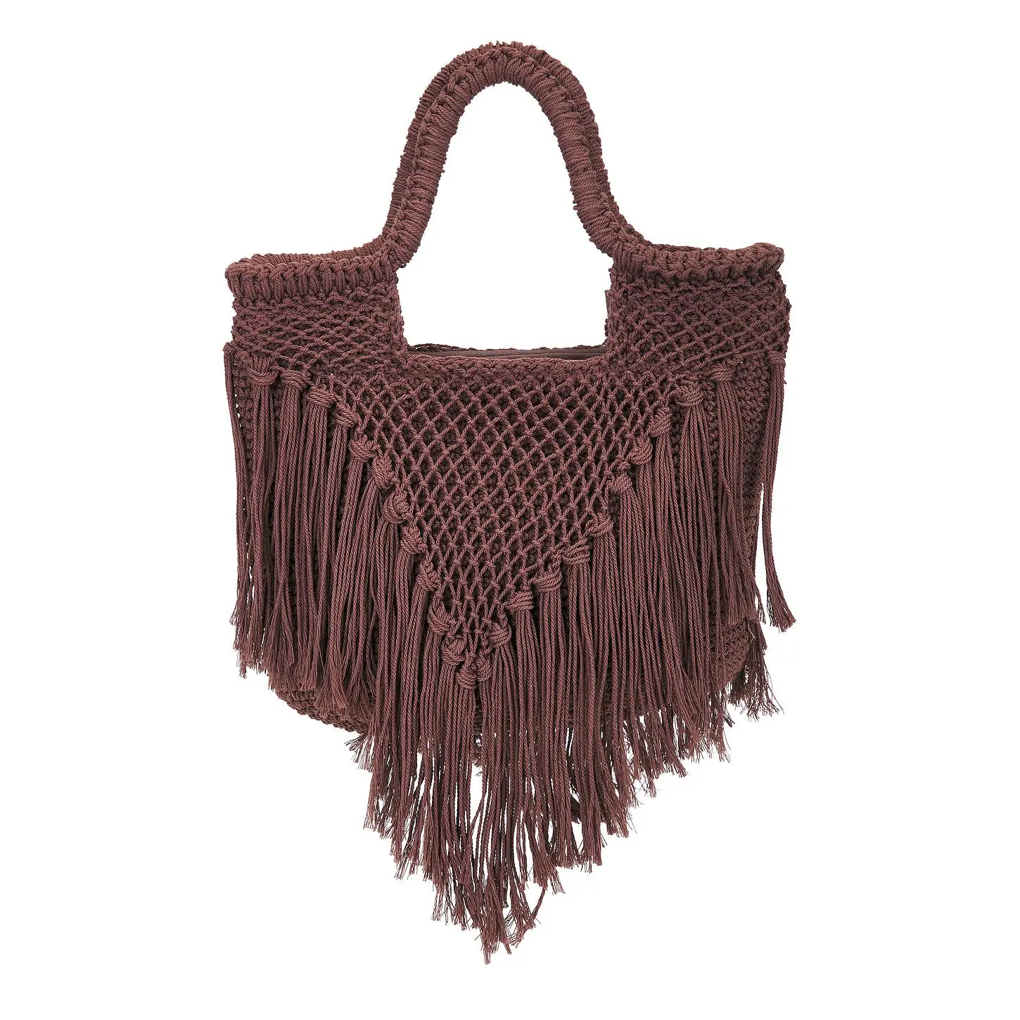 Dolce Vita Birch Crochet Bag in Chocolate