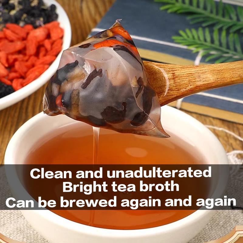 Men's exclusive tea,Kidney Tea Formula, Ginseng Ten Treasures Tea Organic Kidney Cleanse Tea, Traditional Kidney Cleansing Tea for Men, ,Natural Herbal Ingredients for Kidney Traditional Beverage Fruit Organic,Six Treasures Tea health detox